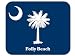 US State Flag - Folly Beach, South Carolina (SC) Mouse Pad
