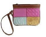Sanrio Patchwork Hello Kitty Super Kawaii Wristlet * 08 Newest Collection -- We Have Large Selections! *