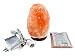7 - inch - Indus Classic - New Natural Himalayan Rock Crystal Salt Lamps, Ionic Health Care, Unique Gift Ideas with Cord and Bulb. Get Free 125 Grams Gourmet Pink Edible Food Grade Salt.