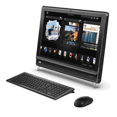HP IQ507 TouchSmart Desktop PC (2.16 GHz Intel Core 2 Duo Processor T5850, 4GB RAM, 500GB Hard Drive, DVD Drive, Vista Premium)