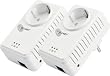 Allnet ALL168255DOUBLE HomePlug AV Powerline Adapter (500Mbps, 2-er Pack)