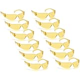 Rugged Blue DiabloSafety Glasses (Yellow 12 Pairs)