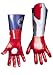 Disguise Costumes Marvel Iron Man 3 Iron Patriot Deluxe Adult Gloves Costume Accessory