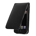 iDelta Genuine Leather Case, Cover & Screen Protector for 4th Generation iPod touch