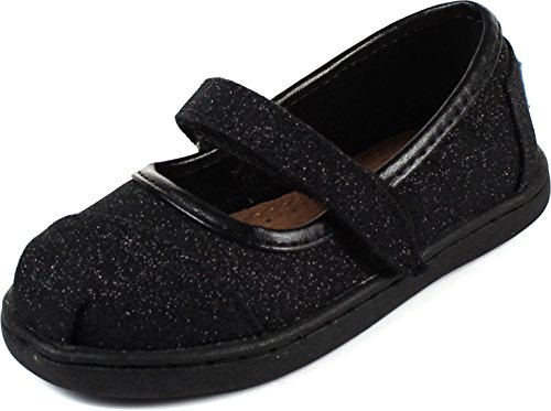 Toms Mary Jane Black Glimmer 10002864 Tiny