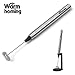 Milk Frother - Milk Steamer Sokos Wand Slim Electric Stainless Steel Handheld Milk Frother For Coffee Latte or Cappucino, Hot Milk