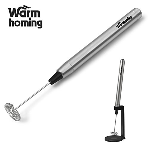 Milk frother - milk steamer sokos wand slim electric stainless st…