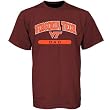 Russell Virginia Tech Hokies Maroon Dad T-shirt