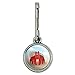 GRAPHICS & MORE Sweet Hermit Crab Antiqued Charm Clothes Purse Suitcase Backpack Zipper Pull Aid