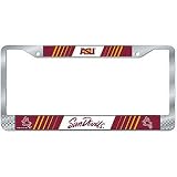 Arizona State Sun Devils NCAA Chrome License Plate Frame