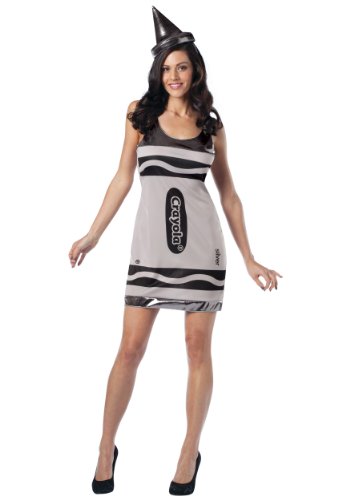 Crayola Dress Adult Costume Color: Silver