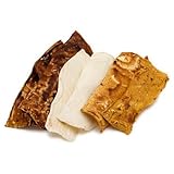 The Rawhide Express Assorted Flavors Strips/Chips Dog Chew, 1-Pound