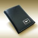 Ford Mustang Black Leather Trifold Wallet