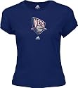 New Jersey Nets Women's Adidas Sugar Logo Tee