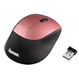 Hama M2150 Optische Funkmaus schwarz/altrosa