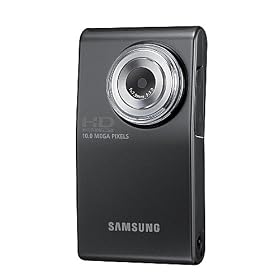 Samsung U10 Full HD Ultra Compact Camcorder - Black (1920 x 1080 x 30p Full HD video, 10MP Still Image) 2 inch Screen