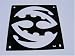 Electronics : Square Blade Single Fan Grill (black)