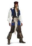 Captain Jack Sparrow Costume - Adult Pirate Costume - Adult (42-46)