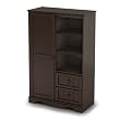 South Shore Savannah Collection Door Chest, Espresso South Shore Savannah Collection Door Chest, Espresso