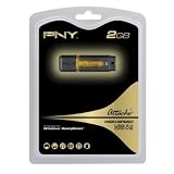 PNY Optima Pro Attache 2GB USB Jump Thumb Pen Flash Drive/Memory Stick with Enhanced for Windows ReadyBoost