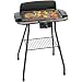 Clatronic BQS 2850 Barbecue-Standgrill mit Windschutz schwarz