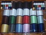 72 Assorted Spools of Polyester Thread