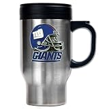 New York Giants NFL 16oz Stainless Steel Travel Mug - Helmet Logo