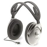 Koss UR18 Collapsible Home Headphones Silver Finish, and W/3.5mm Jack