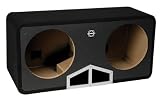 Dual 10 Ported Enclosure Black