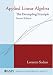 Book Applied Linear Algebra