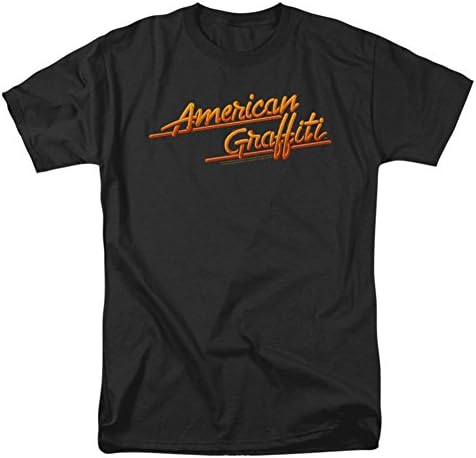 AMERICAN GRAFITTI/NEON LOGO - S/S Mens 18/1 - BLACK - XL