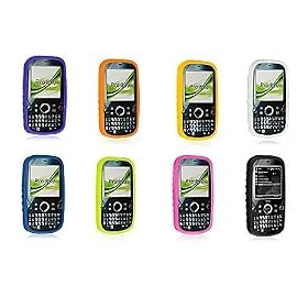 Premium Silicone Cover Soft Rubber Case for Palm Treo Pro 850 (Choose from Purple, Orange, Yellow, White, Blue, Green, Pink, Black)