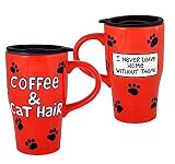Coffee & Cat Hair Travel Mug