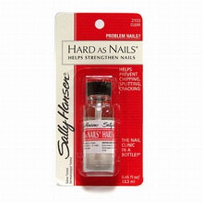 Sally Hansen Hard As Nails - Helps Strangthen Nails, Clear .45 fl oz (13.3 ml)