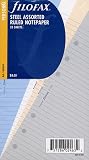 Filofax Papers Steel Assorted Ruled Notepaper Personal Size - FF-130504