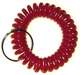 MMF Industries Wrist Coil Key Chain, Red