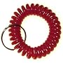 MMF Industries Wrist Coil Key Chain, Red