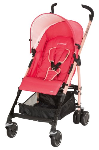 Maxi-Cosi 13095367 Mila Buggy und Travelsystem mit komfortabler Liegeposition inklusiv Sonnenverdeck, Regenverdeck und Adapter f&uuml;r die Babyschale, ...