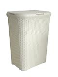 Rattan W�schebox 60l creme