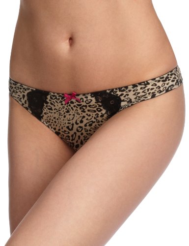 Felina Damen String 701193, Gr. 44, Mehrfarbig (black/tan 130) Preisvergleich