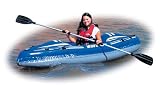 New Bestway 9 foot One 1 Person Inflatable Kayak w/Oars