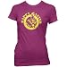 Happy Easter Ladies Fine Jersey T-Shirt, Raspberry, XL