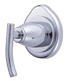 Danze D560854T Sonora Single Handle 4-Port Shower Diverter Trim Kit, Chrome (Valve Not Included)