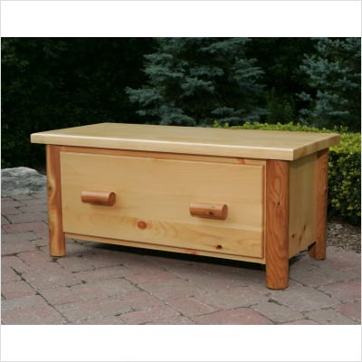 415hgb7QWXL Moon Valley Rustic L512 Nicholas Collection Toy Chest / Blanket Box Finish: Unfinished