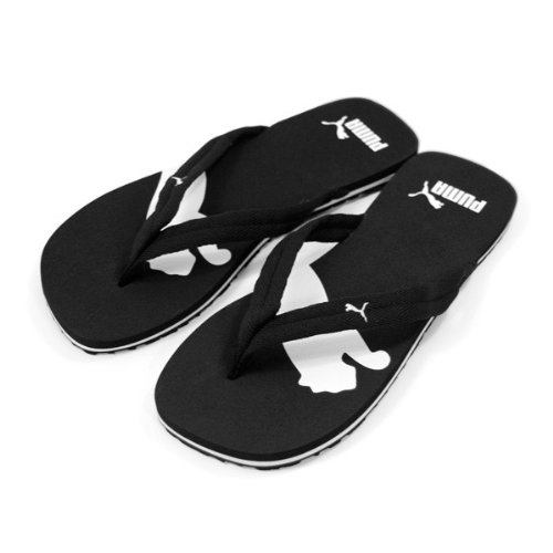 Puma Sandale Basic Flip, schwarz/weiß