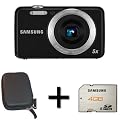 Samsung ES80 Digital Camera Black+ Case+ 4GB Memory (12.2MP, 5x Optixal Zoom, 2.36-inch LCD)
