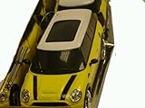 Indigo Radio Control Yellow Mini Cooper Racing RC Car 1:20Scale