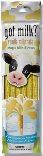 Banana Magic Milk Straws 6 Pack