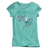 Girls Cherokee® Active Aqua Short-Sleeve Graphic Tee