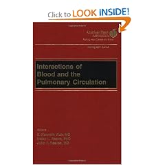 Click here to buy Interactions of Blood and the Pulmonary Circulations (American Heart Association Monograph... by E. Kenneth Weir MD, Helen L. Reeve and John T. Reeves MD.